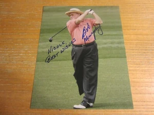 Bob Murphy Golfer Autographed Signed 7.75X10 Photograph PGA Tour Golf - Imagen 1 de 3
