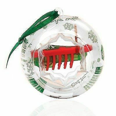 HEXBUG Nano Bug Christmas Holiday Set of 2 Red Green Reindeer Tree Ornament