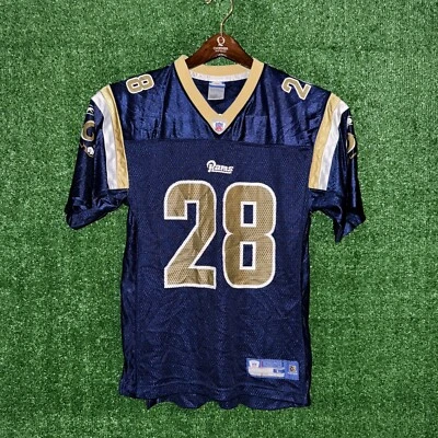 Camiseta deportiva de colección de la NFL Y2K Reebok Marshall Faulk LA Rams juvenil/niño pequeño grande Foto 1 de 4