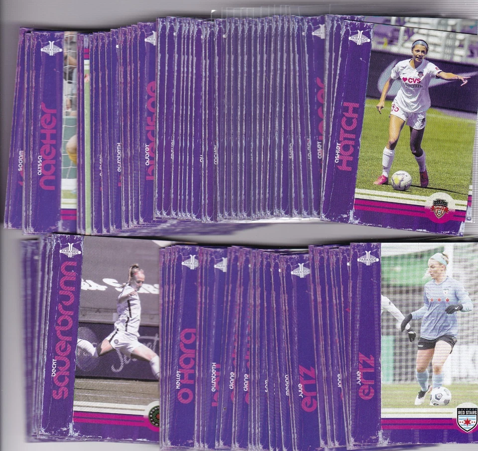2021 PARKSIDE NWSL PREMIER EDITION VOL 1 & 2   Vintage INSERTS COMPLETE YOUR SET - Image 1 of 1