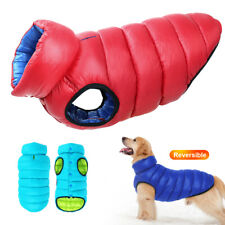 Dog Coats for Large Dogs Winter with Harness Hole Pet Clothes Puffer Down Jacket