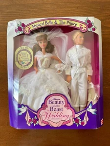 VINTAGE 1993 Disney's Beauty & the Beast The Wedding Deluxe Gift Set, Belle NRFB - Picture 1 of 12