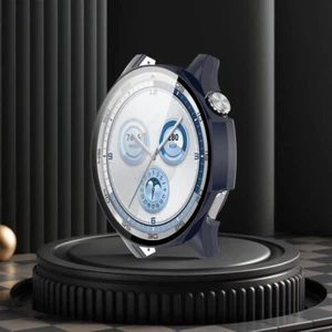 PC Case Tempered Glass Screen Protector for Huawei Watch GT5 46mm (Blue) - Zdjęcie 1 z 7