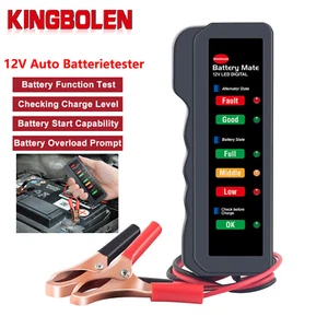 BM310 Batterietester 12V Auto Prüfgerät Lichtmaschinentester KFZ Spannungsprüfer - Bild 1 von 14