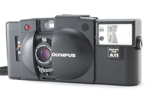 【MINT】Olympus XA2 Rngefinder 35mm Film Camera + A11 Flash From Japan - Picture 1 of 8