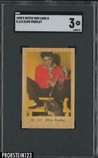 1950's Dutch Gum Card D D.113 Elvis Presley SGC 3 VG