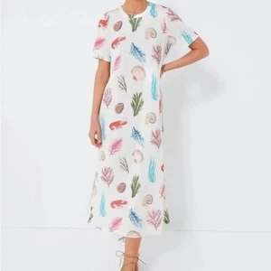 Biesen Bahama botanisches Colette-Kleid Größe Large NEU Beachy Resortwear - Bild 1 von 12