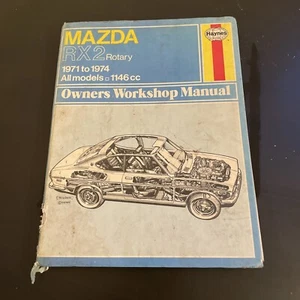 Mazda RX2 Rotary 1971 to 1974 Haynes Workshop Manual - Picture 1 of 5