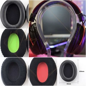 Velour Replacement Covers Ear Pads for HyperX Cloud II 2 Gaming Headphone Sponge - Picture 1 of 12