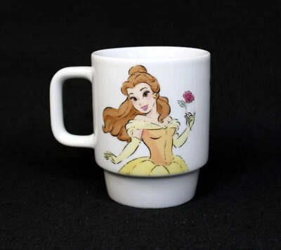 Фарфоровая кофейная кружка Disney Beauty and the Beast Princess Belle — новая — 12 жидких унций - Изображение 1 из 4