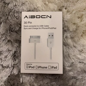 Aibocn 30 Pin Sock Connector To USB Cable Sync And Charge For iPhone/ipod/ipad  - Picture 1 of 2