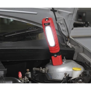 Sealey R/Charge 360° Insp Light 10 SMD LED & 3W SMD LED Red Li-ion - LED360R - Picture 1 of 12