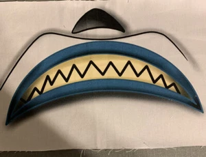 NBC Clown Inspired Mouth Panel 100% Cotton Woven Adult Size 9.25x6” - Picture 1 of 1