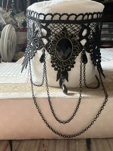 Black Chroched Necklace - Picture 1 of 1