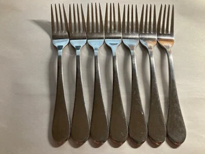 Oneida ICARUS Edelstahl - 7 Tafelgabeln 8 Zoll - Bild 1 von 6