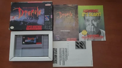 Bram Stoker's Dracula 1993 SNES NTSC (US/Canada) - Complete, Booklet, All Insert - Image 1 of 4