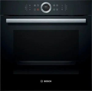 Backofen Autark 71L mit Pyrolyse/Hydrolyse Heißluft TFT Diyplay BOSCH HBG675BB1 - Bild 1 von 8