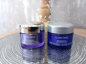 Lancome Renergie HPN Peptide Cream & Lancome Renergie Multi Lift Nuit 15ml Each - Picture 1 of 3