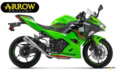 TERMINALE DI SCARICO ARROW PRO-RACE INOX KAWASAKI Z 400 / NINJA 400 18-24 EURO5 - Immagine 1 di 4