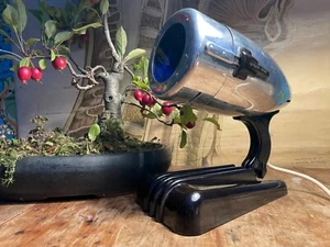 Vintage SOLILUX TABLE LAMP by Hanau retro Art Deco desk lamp 1930s. - Bild 1 von 12