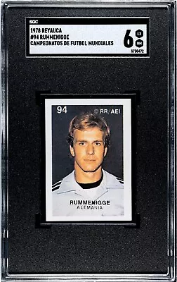 1978 Reyauca Campeonatos De Futbol Mundiales #94 Karl-Heinz Rummenigge RC SGC 6 - Image 1 of 2