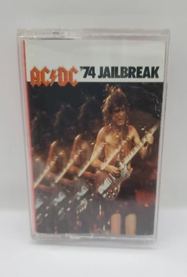 AC/DC ‘74 Jailbreak Cassette Tape 2003 Remastered Re Release Rare - Image 1 of 4