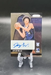 Autógrafo Panini Prizm Jaylen Wells Signatures Rookie RC 2024-25 Grizzlies - Imagen 1 de 2