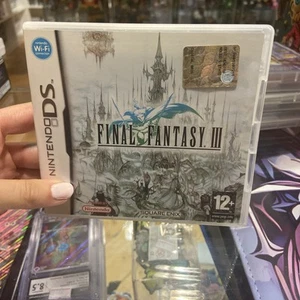 FINAL FANTASY III Nintendo DS PAL ITA Italiano Completo Con Libretto - Picture 1 of 3