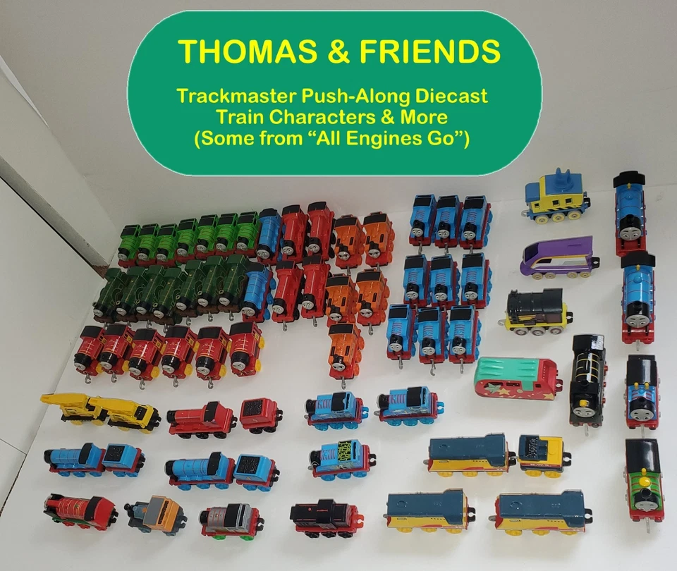 Thomas & Friends / Todos los motores Go Trackmaster Push Along Trains - ¡TÚ ELIGES! Foto 1 de 4