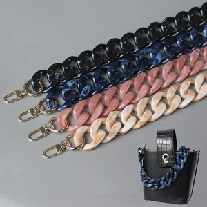 1 Stück Acryl Panzerkette Schulter Crossbody Handtasche Ersatz Handtasche Taschengurt - Bild 1 von 24