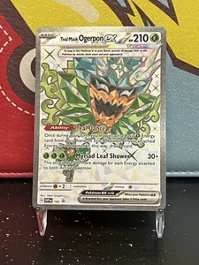 Pokemon TCG - Teal Mask Ogerpon ex 166 Black Star Promo - Scarlet & Violet LP/M - Picture 1 of 2