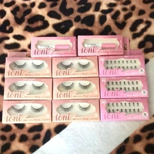 Ioni faux mink individual lash extensions and 3D faux mink lashes plus glue - Picture 1 of 8