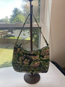 Vera Bradley Chelsea Y2K Purse Shoulder Quilted Paisley Bohemian - Picture 1 of 12