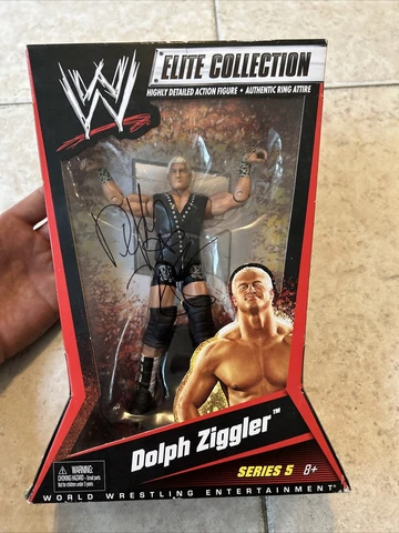 Dolph Ziggler Mattel Elite Series 5 Autograph Action Figure NIB 2010 WWE Cover