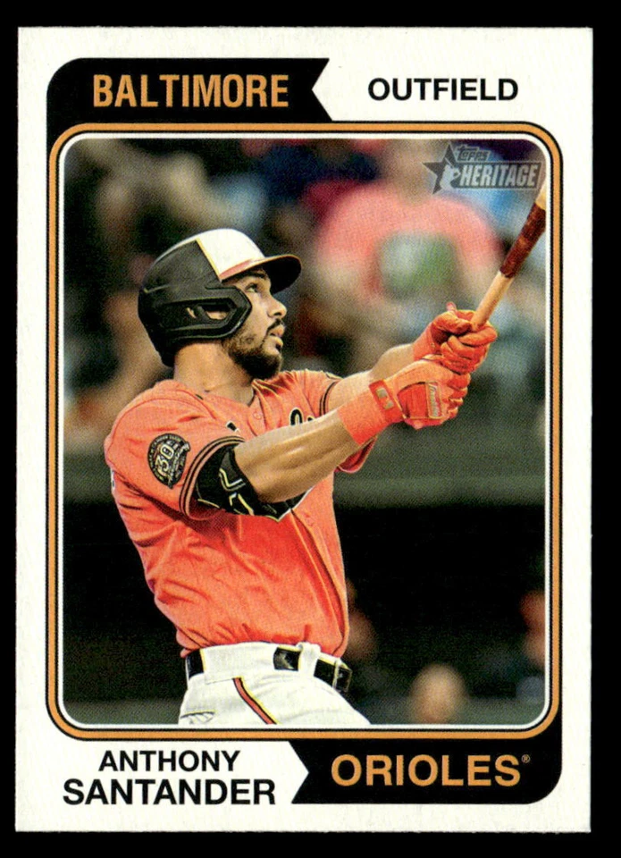 2023 Topps Heritage Baseball Card Singles #1-250 * You PICK CHOOSE * - Image 1 of 1