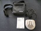 Aiwa Portable Cd Player Am/fm Stereo Xp-r220 With Headphones Case Manual
