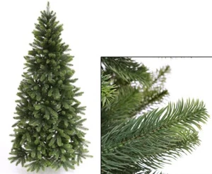 Künstlicher Tannenbaum mit Spritzguss Nadeln auf 766 Tips, Höhe 180cm - Bild 1 von 11