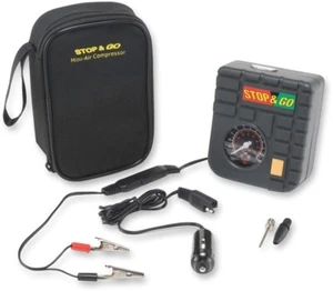 Mini compresor de aire Stop & Go neumático de motocicleta pelota deportiva bomba de campamento - Imagen 1 de 1