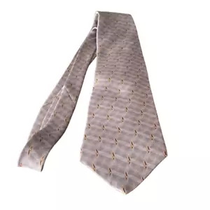 Corbata para hombre Bill Blass etiqueta negra corbata estilo clásico usada - Imagen 1 de 5