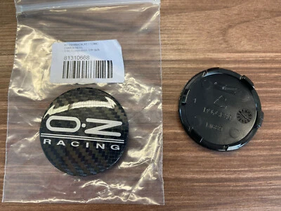 Original OZ Nabendeckel, Nabenkappen 81310435 M582  55 mm Carbon schwarz NEU ! - Bild 1 von 2