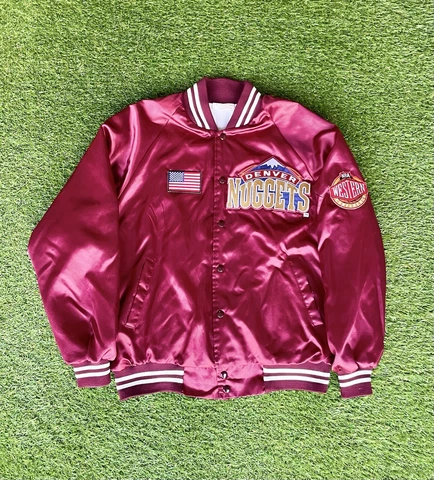 Size XL - Vintage Denver Nuggets Varsity Jacket Cover