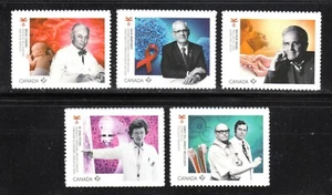 2020 Canada SC#3246-3250- Medical Groundbreakers-5 stamp from Booklet-M-NH - Picture 1 of 1