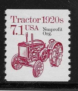 US Scott #2127a, Single 1987 Tractor 1920s 7.1c FVF MNH - Picture 1 of 1
