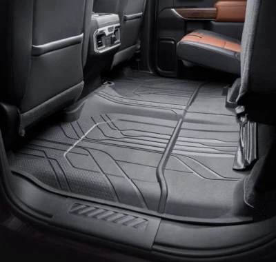 Factory OEM GM Chevrolet Silverado 1500 Rear All Weather Mats 2019-2024 84333635 - Image 1 of 3