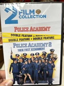 Police Academy 1 & 2 WB Double Feature DVD Set Sealed - Picture 1 of 2