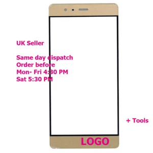 For Huawei Ascend P9 LCD Front Touch Screen Outer Glass Lens Huawei P 9 Gold - Picture 1 of 2