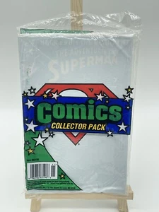 Vintage 1994 Megacards Comics Collectors Pack 3 Out Of Print Comics Superman NEW - Picture 1 of 4