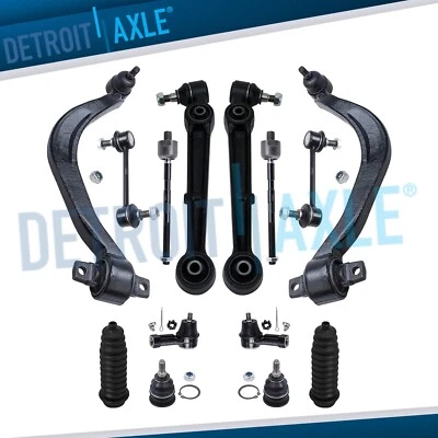 Front Lower Control Arm w/ Ball Joint + Inner & Outer Tie Rod Kit for Eclipse - Image 1 of 4