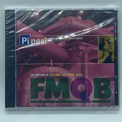 FMQB CD Aircheck Volume 82 April 2001 OOP Pipes Radio's Premier Voice Talent NEW - Image 1 of 2