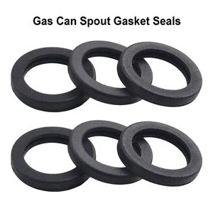 Set of 6 Rubber Gaskets for Gas Can Spout Scepter Kolpin RotopaX Compatible - Picture 1 of 12
